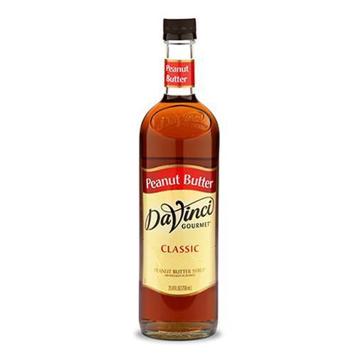 Peanut Butter DaVinci Gourmet Syrup Bottle - 750mL-Syrups-DaVinci Gourmet-Restaurant Supply Drop
