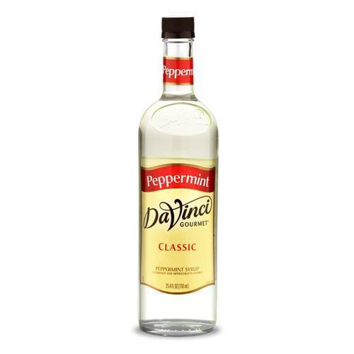 Peppermint DaVinci Syrup Bottle - 750mL-Syrups-DaVinci Gourmet-Restaurant Supply Drop
