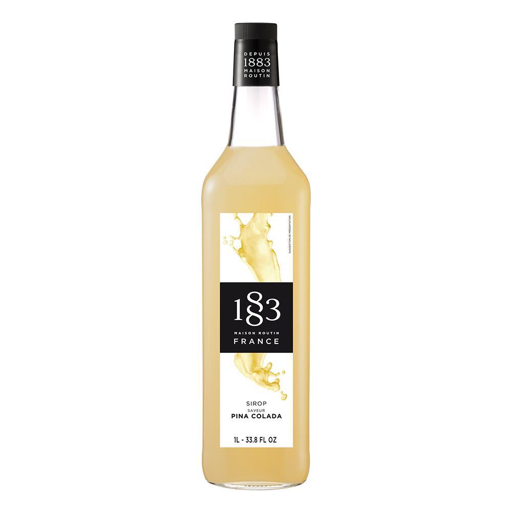 Pina Colada Syrup 1883 Maison Routin - 1 Liter Bottle-Syrups-1883 Maison Routin-Restaurant Supply Drop