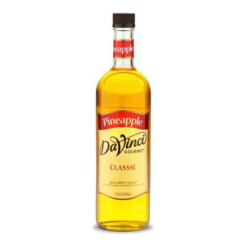 Pineapple DaVinci Syrup Bottle - 750mL-Syrups-DaVinci Gourmet-Restaurant Supply Drop