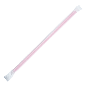 9INCH - Pink Paper Straw - Direct Imports