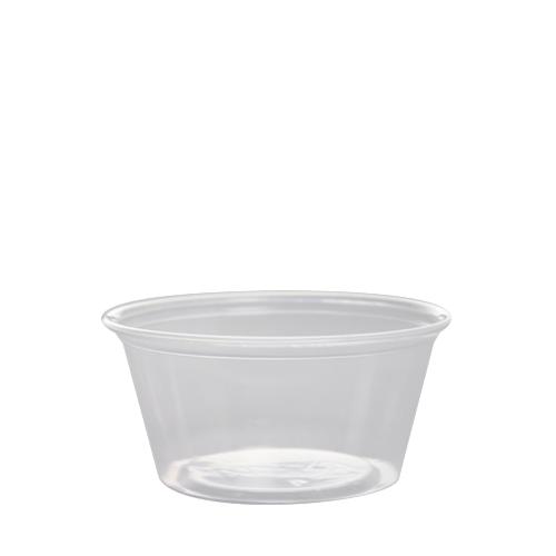 Plastic Portion Cups - 3.25oz PP Portion Cups - Clear - 2,500 ct-To-Go Packaging-Karat-Restaurant Supply Drop
