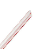Plastic Straws 7.5'' Bubble Tea Straws (10mm) - Mixed Striped Colors - 4,500 count-Straws & Stirrers-Karat-Restaurant Supply Drop