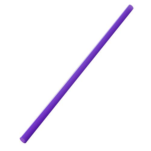 Plastic Straws 9'' Giant Straws (8mm) Wrapped in Paper - Purple - 1,200 count-Karat-Restaurant Supply Drop