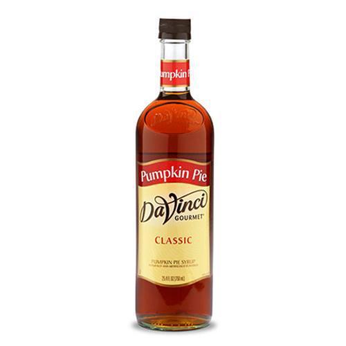 Pumpkin Pie Spice DaVinci Syrup Bottle - 750mL-Syrups-DaVinci Gourmet-Restaurant Supply Drop