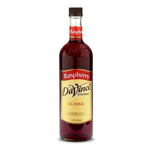 Raspberry DaVinci Syrup Bottle - 750mL-Syrups-DaVinci Gourmet-Restaurant Supply Drop