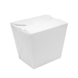 Rice Oyster Pails - 8oz Chinese Takeout Containers - Paper Food Pail - White - 450 Count-To-Go Packaging-Karat-Restaurant Supply Drop