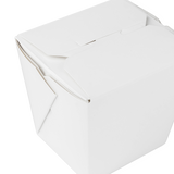 Rice Oyster Pails - 8oz Chinese Takeout Containers - Paper Food Pail - White - 450 Count-To-Go Packaging-Karat-Restaurant Supply Drop