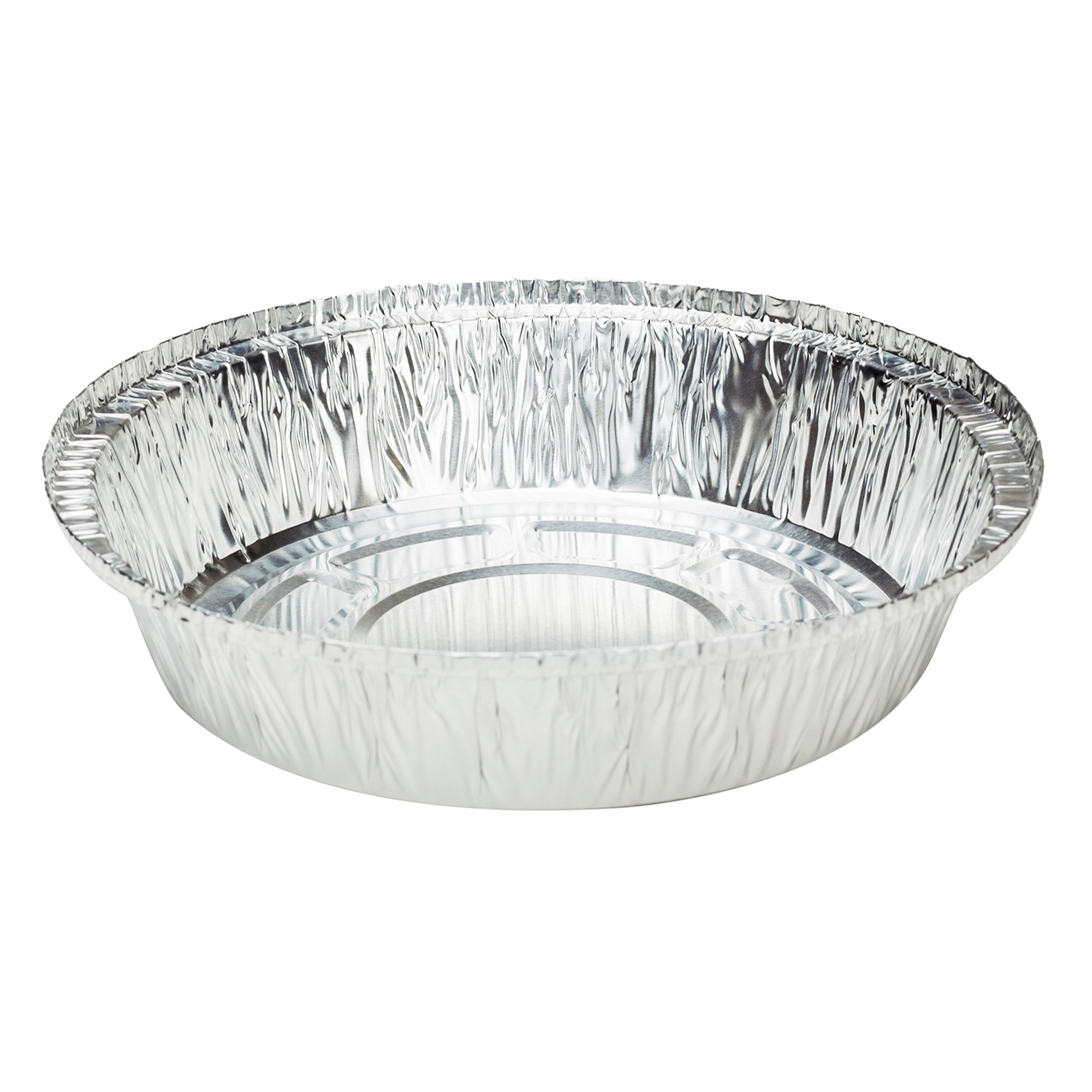 Small Aluminum Foil Containers - 7" Round - 500 ct. Karat-To-Go Packaging-Karat-Restaurant Supply Drop
