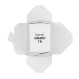 Small Oyster Pails - Paper Food Pail 16oz Chinese Takeout Containers - White - 450 Count-To-Go Packaging-Karat-Restaurant Supply Drop