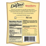 Strawberry DaVinci Gourmet Syrup Bottle - 750mL-Syrups-DaVinci Gourmet-Restaurant Supply Drop