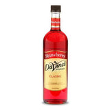 Strawberry DaVinci Gourmet Syrup Bottle - 750mL-Syrups-DaVinci Gourmet-Restaurant Supply Drop