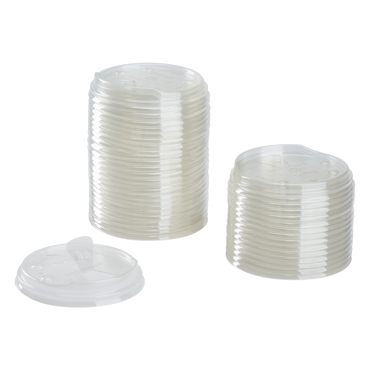Strawless Sipper Lid 32 oz - Karat 104.5mm Paper Cold Cup Sipper Lids - 600 ct-Cups & Lids-Karat-Restaurant Supply Drop