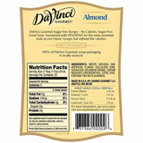 Sugar Free Almond DaVinci Syrup Bottle - 750mL-Syrups-DaVinci Gourmet-Restaurant Supply Drop