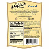 Sugar Free Caramel DaVinci Syrup Bottle - 750mL-Syrups-DaVinci Gourmet-Restaurant Supply Drop