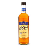 Sugar Free Peach DaVinci Syrup Bottle - 750mL-Syrups-DaVinci Gourmet-Restaurant Supply Drop