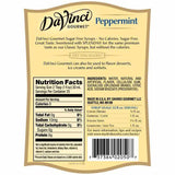 Sugar Free Peppermint DaVinci Syrup Bottle - 750mL-Syrups-DaVinci Gourmet-Restaurant Supply Drop