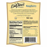Sugar Free Raspberry DaVinci Syrup Bottle - 750mL-Syrups-DaVinci Gourmet-Restaurant Supply Drop