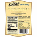 Sugar Free Strawberry DaVinci Syrup Bottle - 750mL-Syrups-DaVinci Gourmet-Restaurant Supply Drop