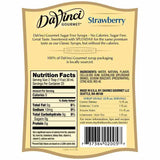 Sugar Free Strawberry DaVinci Syrup Bottle - 750mL-Syrups-DaVinci Gourmet-Restaurant Supply Drop