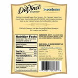 Sugar Free Sweetener DaVinci Syrup Bottle - 750mL-Syrups-DaVinci Gourmet-Restaurant Supply Drop