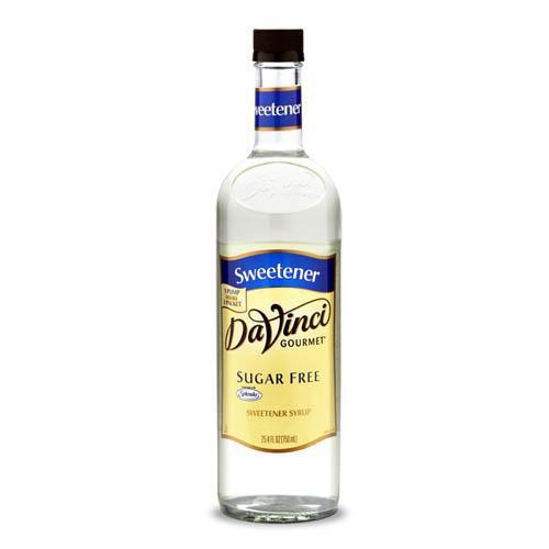 Sugar Free Sweetener DaVinci Syrup Bottle - 750mL-Syrups-DaVinci Gourmet-Restaurant Supply Drop
