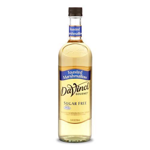 Sugar Free Toasted Marshmallow DaVinci Syrup Bottle - 750mL-Syrups-DaVinci Gourmet-Restaurant Supply Drop