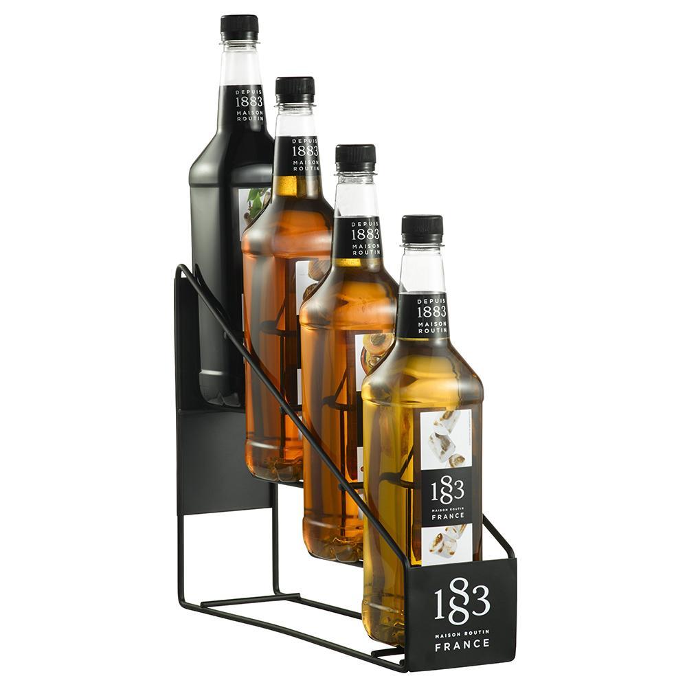 Syrup 1883 Maison Routin Wire Rack (4 Bottles)-Syrups-1883 Maison Routin-Restaurant Supply Drop
