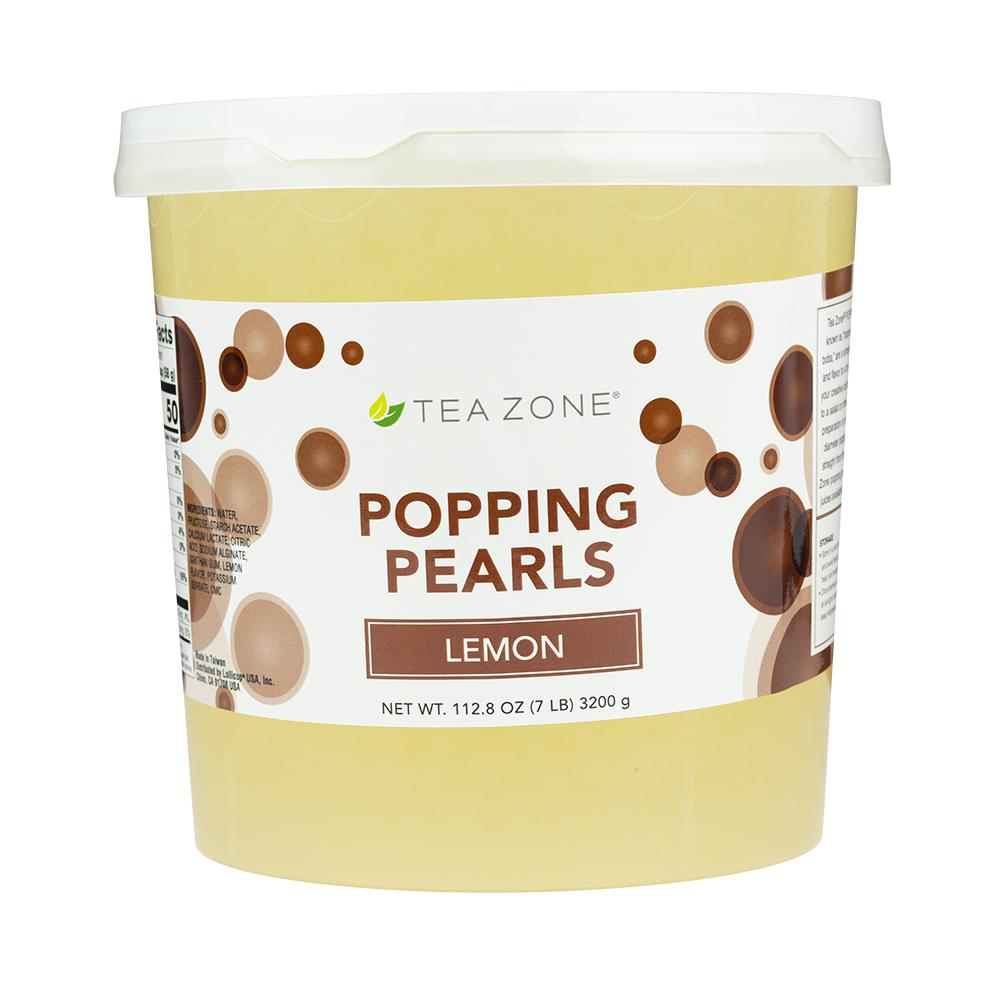 TEA ZONE LEMON POPPING PEARLS (7 LBS)-Popping Pearls-Restaurant Supply Drop-Restaurant Supply Drop