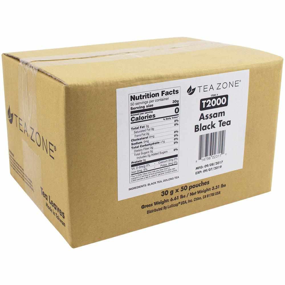 Tea Zone Assam Black Tea - 50 Bags-Tea Leaves-Tea Zone-Restaurant Supply Drop