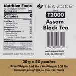 Tea Zone Assam Black Tea - 50 Bags-Tea Leaves-Tea Zone-Restaurant Supply Drop