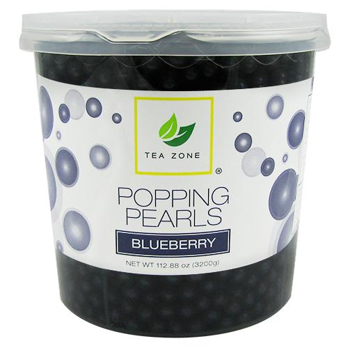 Tea Zone Blueberry Popping Pearls (7 lbs)-Popping Pearls-Tea Zone-Restaurant Supply Drop
