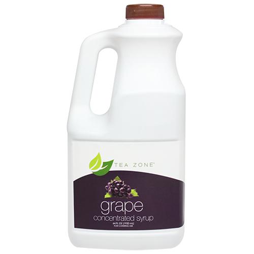 Tea Zone Grape Syrup Bottle - 64 oz-Syrups-Tea Zone-Restaurant Supply Drop