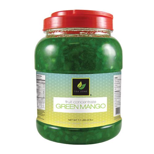 Tea Zone Green Mango Concentrate (7.7 lbs)-Liquid Base & Purees-Tea Zone-Restaurant Supply Drop