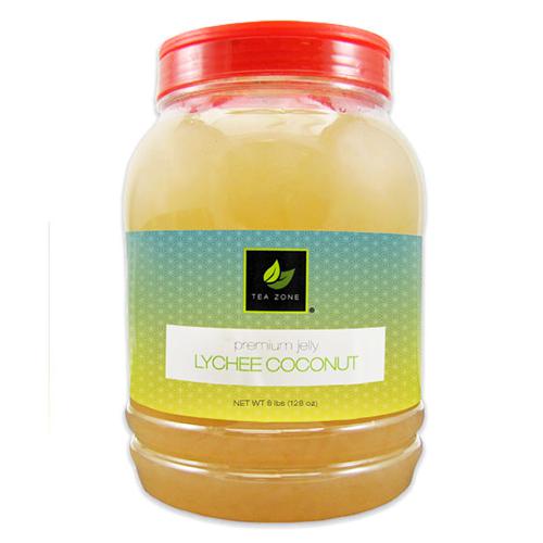 Tea Zone Lychee Coconut Jelly (8.5 lbs)-Jellies-Tea Zone-Restaurant Supply Drop