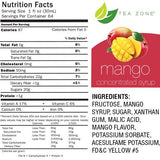 Tea Zone Mango Syrup Bottle - 64 oz-Syrups-Restaurant Supply Drop-Restaurant Supply Drop