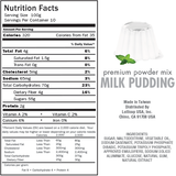 Tea Zone Milk Pudding Mix (2.2 lbs)-Dessert Mixes-Tea Zone-Restaurant Supply Drop