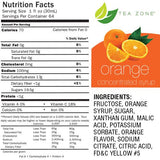Tea Zone Orange Syrup Bottle - 64 oz-Syrups-Tea Zone-Restaurant Supply Drop