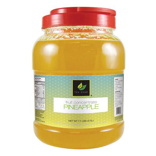 Tea Zone Pineapple Concentrate (7.7 lbs)-Liquid Base & Purees-Tea Zone-Restaurant Supply Drop