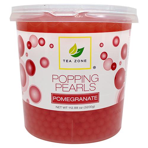Tea Zone Pomegranate Popping Pearls (7 lbs)-Popping Pearls-Tea Zone-Restaurant Supply Drop