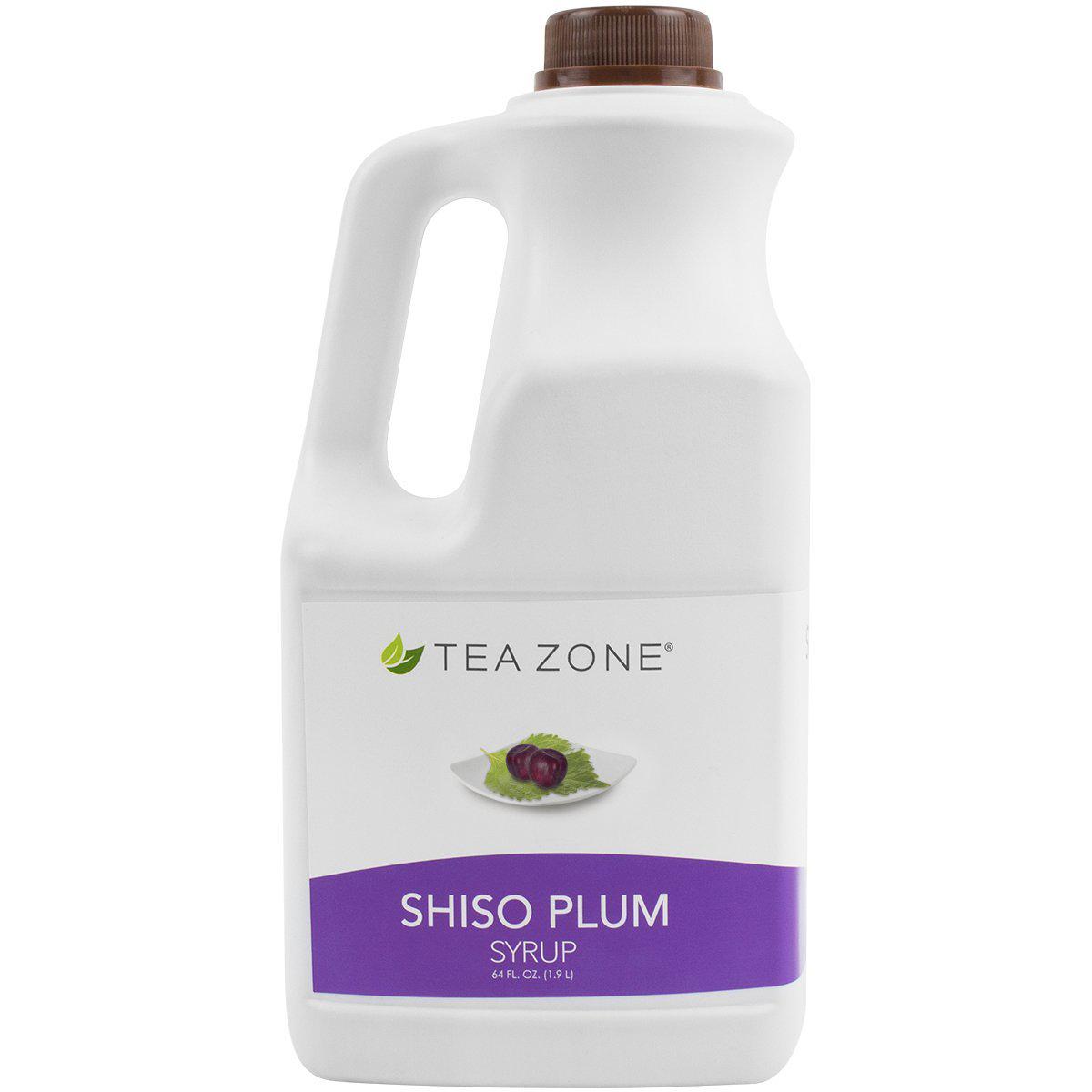 Tea Zone Shiso Plum Syrup Bottle - 64 oz-Syrups-Tea Zone-Restaurant Supply Drop