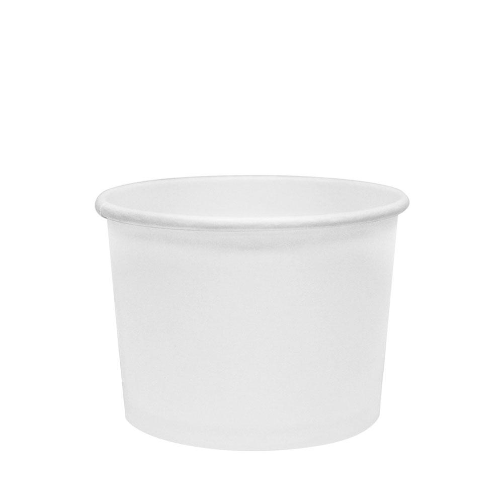 To Go Soup Containers 10/12oz Gourmet Food Cup - White (96mm) - 500 ct-To-Go Packaging-Karat-Restaurant Supply Drop
