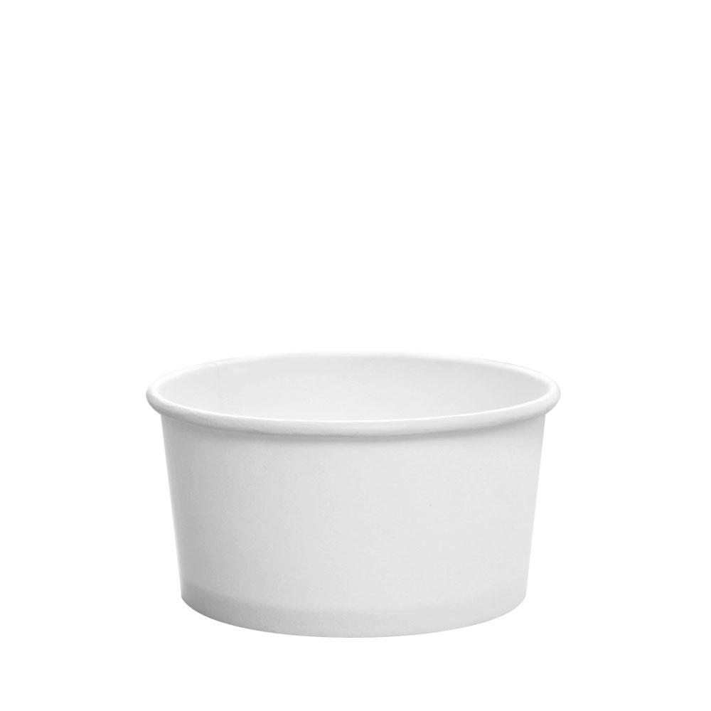 To Go Soup Containers 6oz Gourmet Food Cup - White (96mm) - 500 ct-To-Go Packaging-Karat-Restaurant Supply Drop