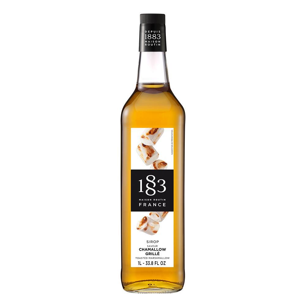 Toasted Marshmallow Syrup 1883 Maison Routin - 1 Liter Bottle-Syrups-1883 Maison Routin-Restaurant Supply Drop