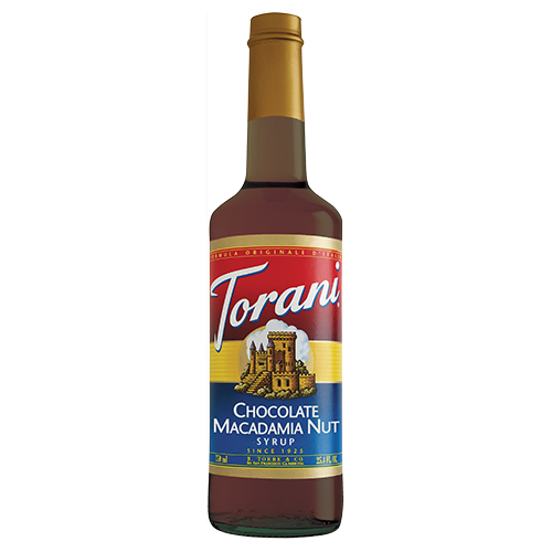 Torani Chocolate Macadamia Nut Syrup - 750 ml Bottle-Syrups-torani-Restaurant Supply Drop