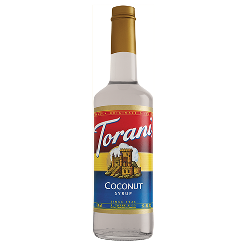 Torani Coconut Syrup - 750 ml Bottle-Syrups-torani-Restaurant Supply Drop