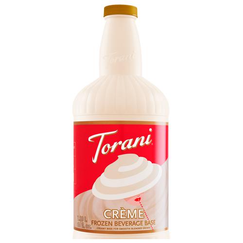Torani Creme Frozen Beverage Base (64oz)-Liquid Base & Purees-torani-Restaurant Supply Drop