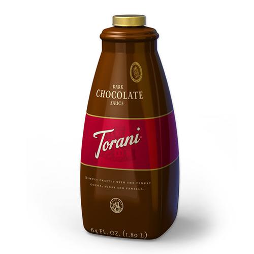 Torani Dark Chocolate Sauce (64oz)-Sauces-torani-Restaurant Supply Drop