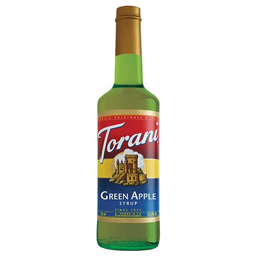 Torani Green Apple Syrup - 750 ml Bottle-Syrups-torani-Restaurant Supply Drop