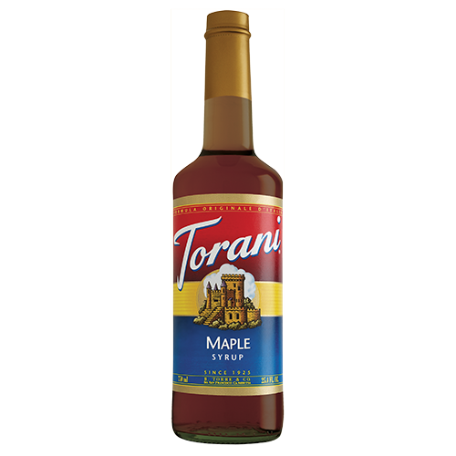 Torani Maple Flavor Syrup - 750 ml Bottle-Syrups-torani-Restaurant Supply Drop